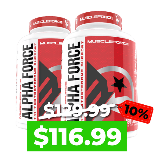 ALPHA FORCE 2 PACK - (10% Off & Free Shipping) TeamMuscleForce $129.99